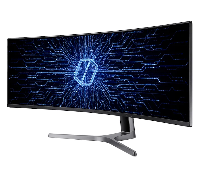 49 Curved QLED Samsung Monitor - Image 3