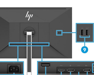 HP 24 Inch IPS Monitor - Image 2