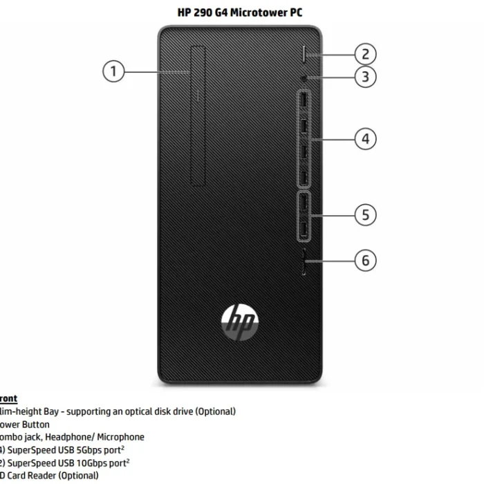 HP 290 G4 Desktop Intel Core i7-10th Generation - Image 6